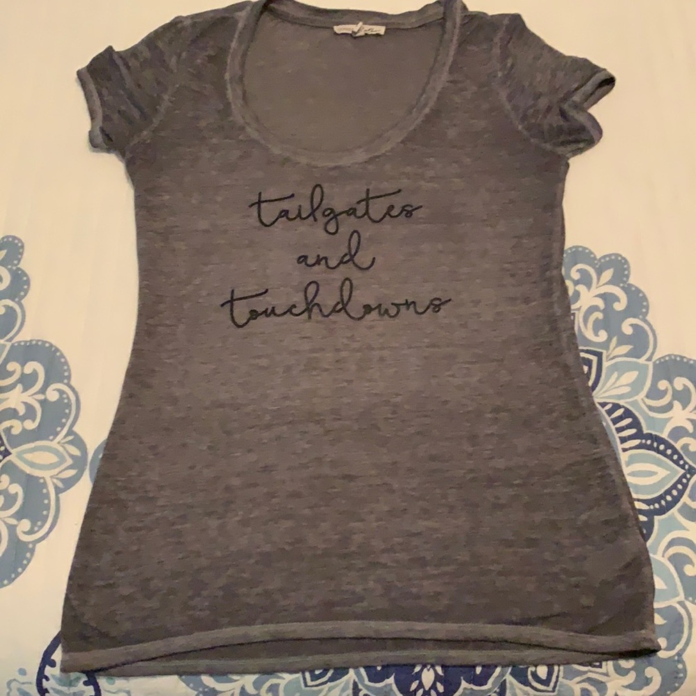 Express One Eleven Scoop Neck Tee